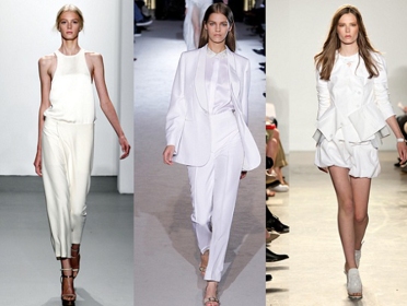 The-model-in-white-fashion